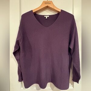 Ella Moss light purple / lavender Knit Sweater